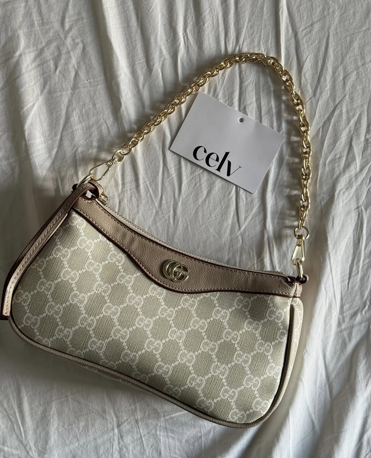 ( Creamy ) Mini Gucci Hand bag