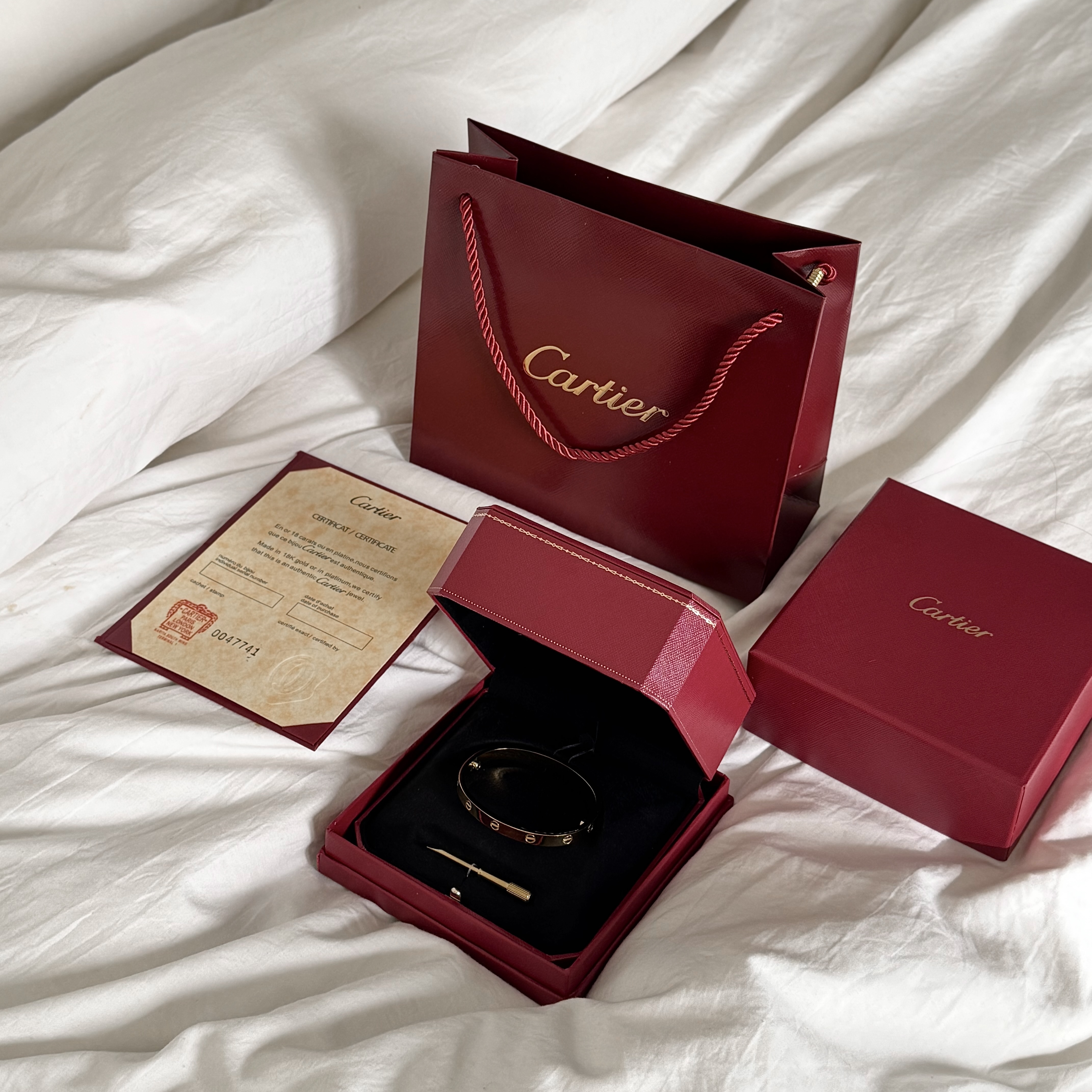 Cartier bracelet