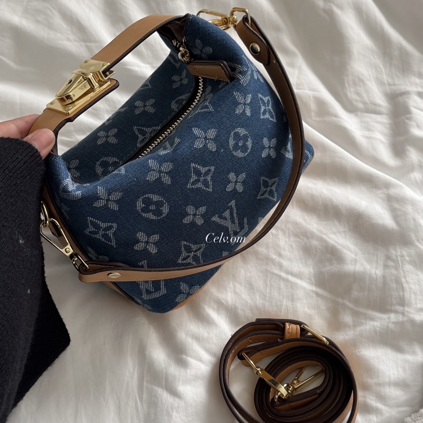 Blue LV bag